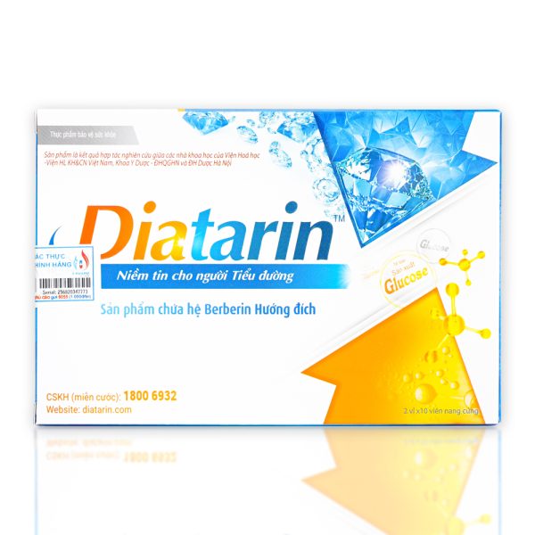 Viên uống tiểu đường Diatarin