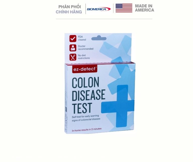 Hộp Kit Test EZ DETECT Phát Hiện Sớm Ung Thư Đại Trực Tràng KTIMI